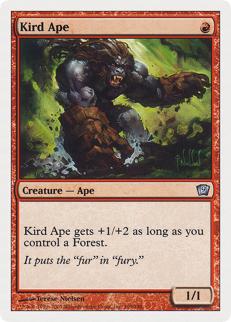 Kird Ape (9th Edition) (Oversized) (Box Topper Promo) (O9TH)