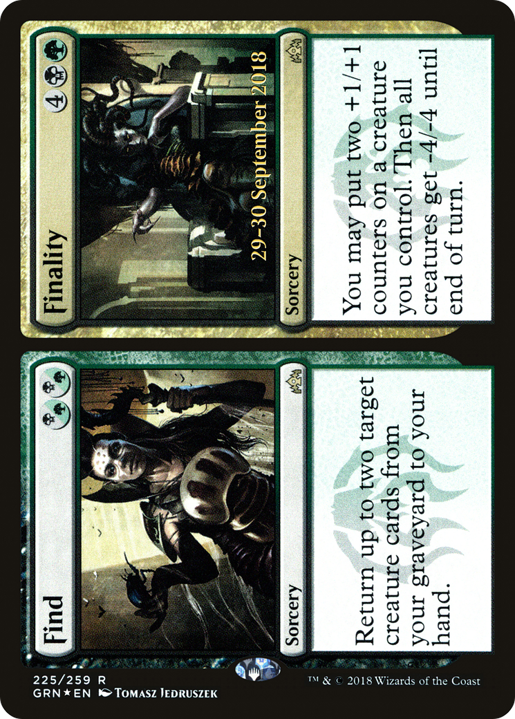 Find // Finality (225) (Prerelease) - Foil