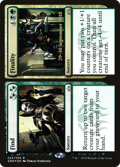 Find // Finality (225) (Prerelease) - Foil