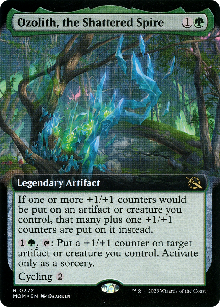 Ozolith, the Shattered Spire (0372) (Extended Art) - Foil