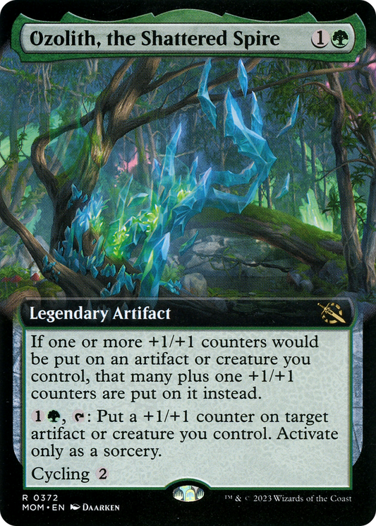 Ozolith, the Shattered Spire (0372) (Extended Art) - Foil