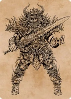 Sarevok, Deathbringer (50/81) Art Card