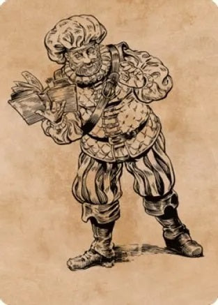 Volo, Itinerant Scholar (48/81) Art Card