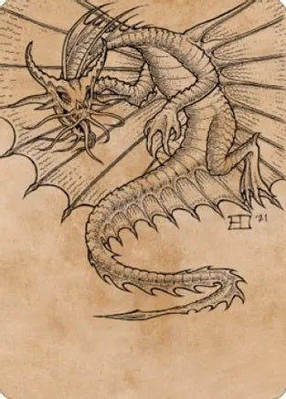 Ancient Gold Dragon (44/81) Art Card