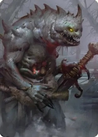 Gray Slaad (15/81) Art Card
