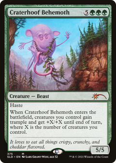 Craterhoof Behemoth (375) - Foil