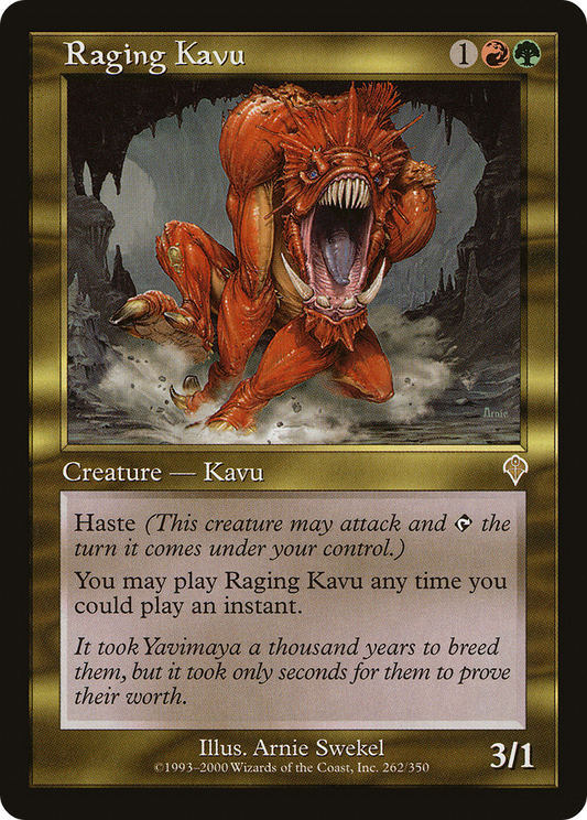 Raging Kavu - Foil