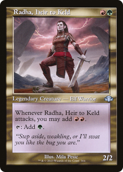Radha, Heir to Keld (364) (Retro Frame) - Foil
