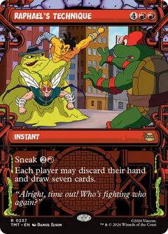 Raphael's Technique (0237) (Sewer Frame) (TMT) - Foil