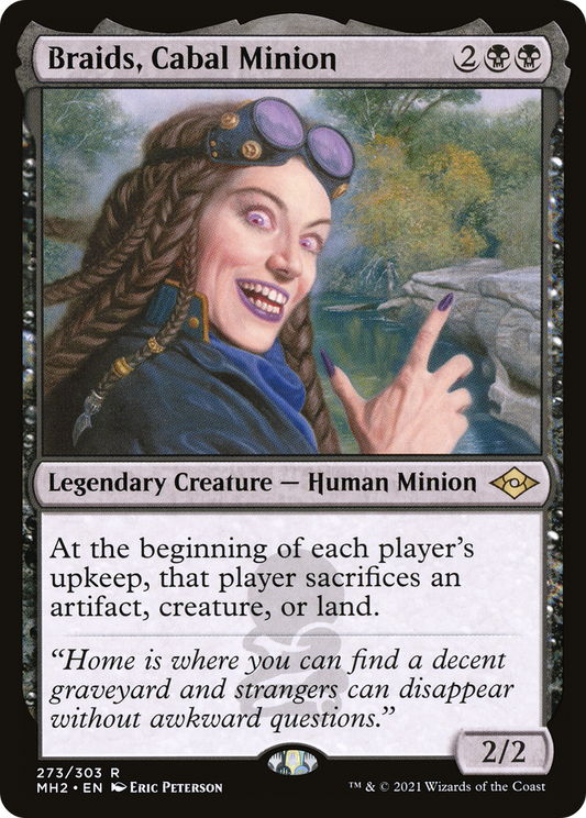 Braids, Cabal Minion - Foil Etched