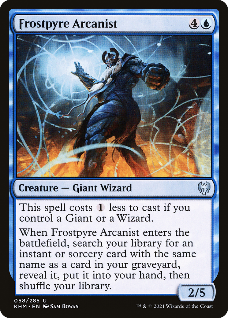 Frostpyre Arcanist - Foil