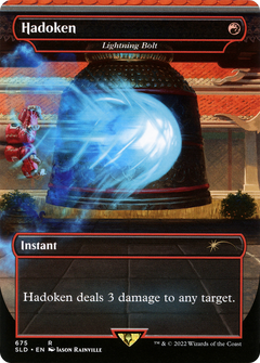 Hadoken [Lightning Bolt] (675) (Borderless) - Foil