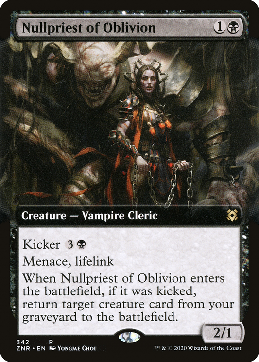 Nullpriest of Oblivion (342) (Extended Art) - Foil
