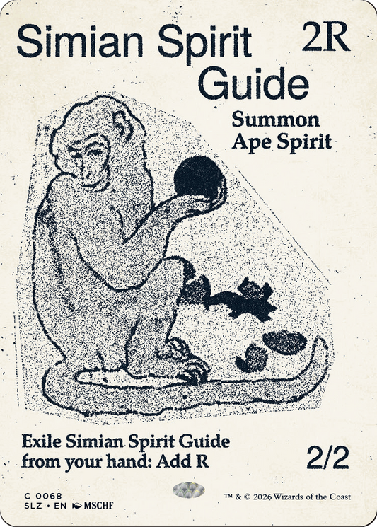 Simian Spirit Guide (0068) (Showcase) (SLZ)