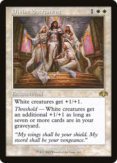 Divine Sacrament (262) (Retro Frame)