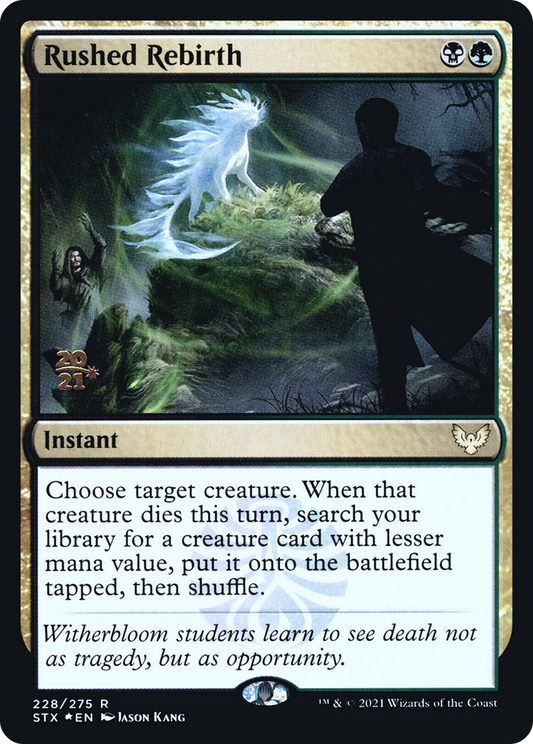 Rushed Rebirth (228) (Prerelease) - Foil