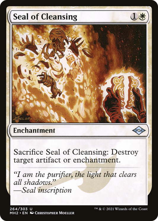 Seal of Cleansing - Foil Etched