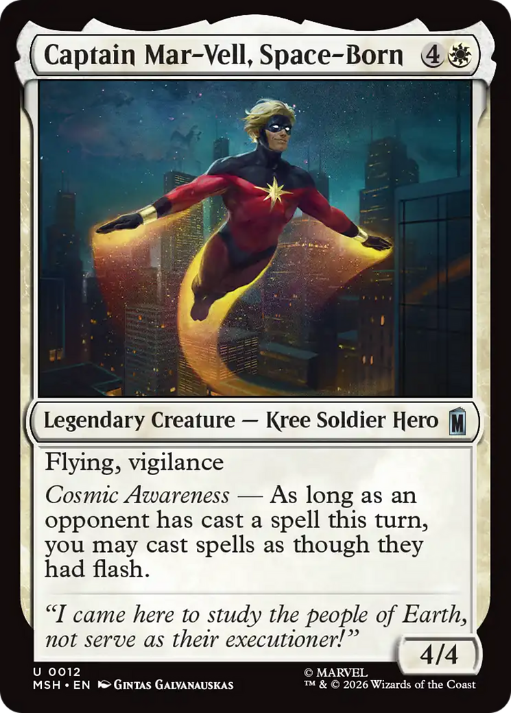 Captain Mar-Vell, Space-Born  (MSH)