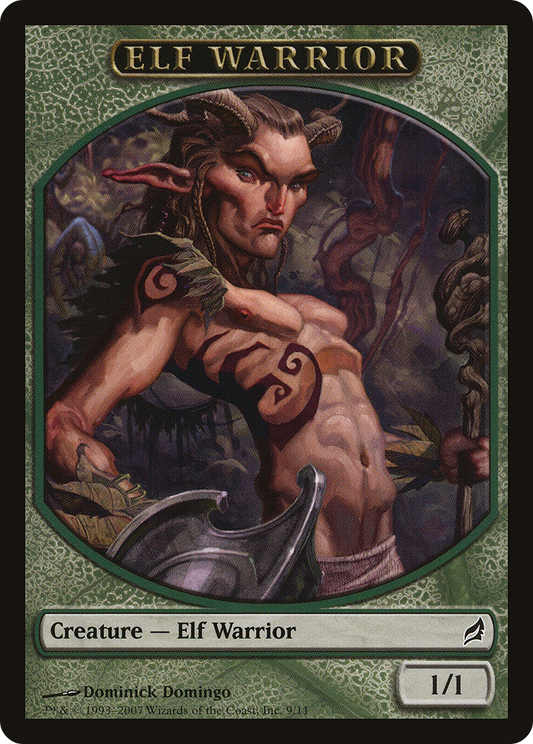 Elf Warrior Token (009)