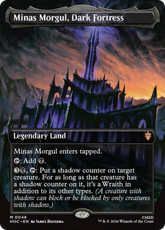Minas Morgul, Dark Fortress (0048) (Borderless) (HOC)