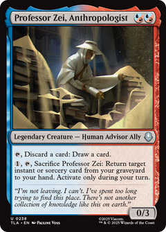 Professor Zei, Anthropologist - Foil tla
