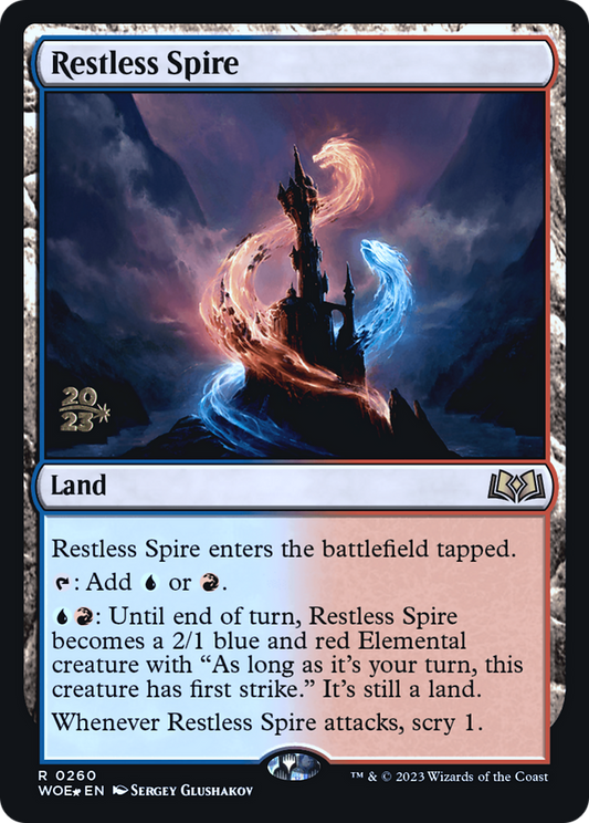 Restless Spire (0260) (Prerelease) - Foil