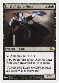 Lord of the Undead (8th Edition) (Oversized) (Box Topper Promo) (O8TH)