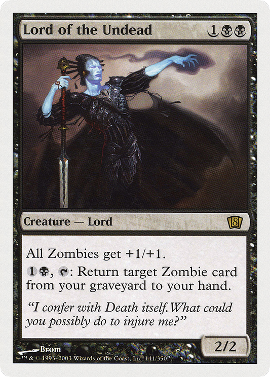 Lord of the Undead (8th Edition) (Oversized) (Box Topper Promo) (O8TH)