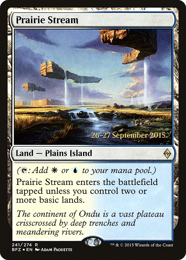 Prairie Stream (241) (Prerelease) - Foil