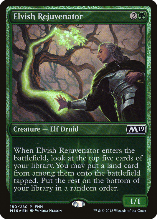 Elvish Rejuvenator (180) (FNM) - Foil
