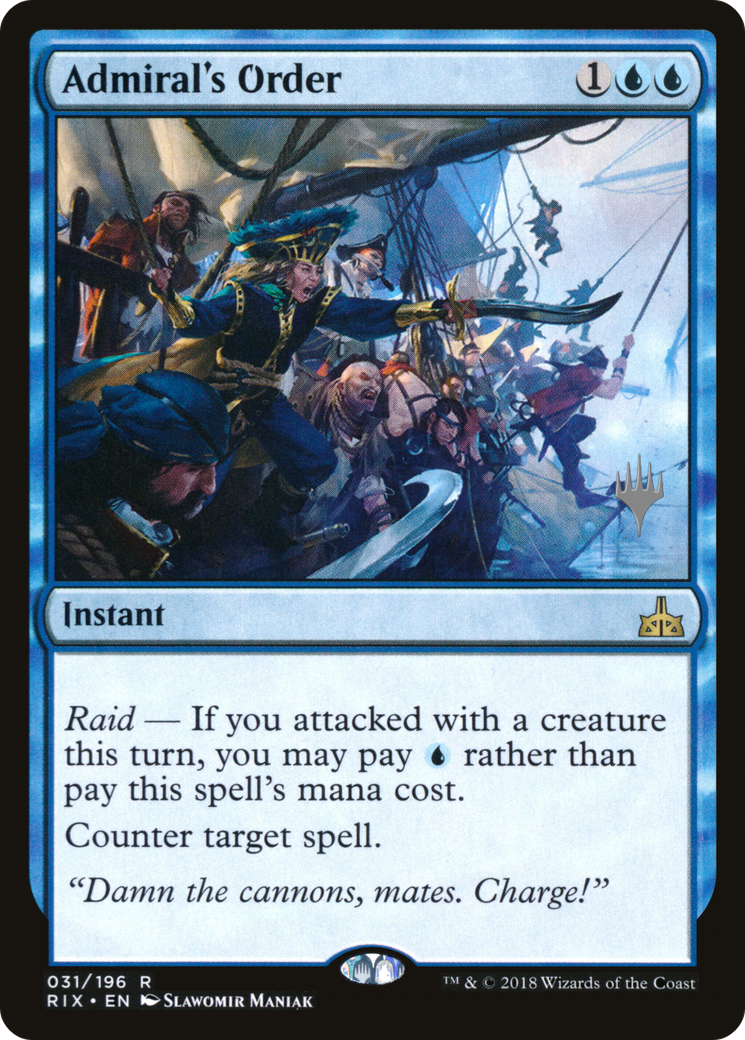 Admiral's Order (031) (Promo Pack) - Foil