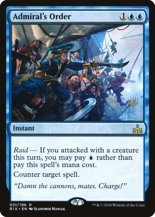 Admiral's Order (031) (Promo Pack) - Foil