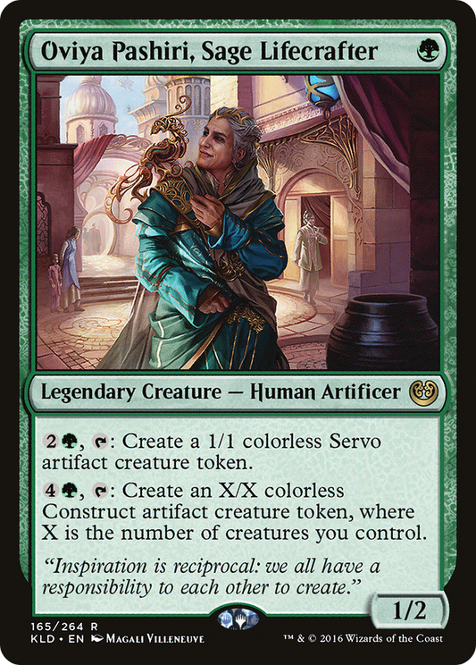 Oviya Pashiri, Sage Lifecrafter - Foil