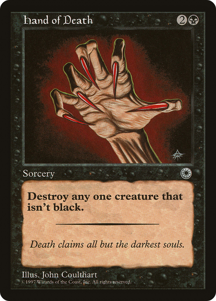 Hand of Death (No Reminder Text)