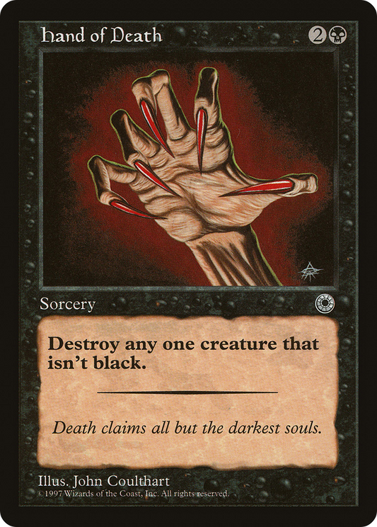 Hand of Death (No Reminder Text)