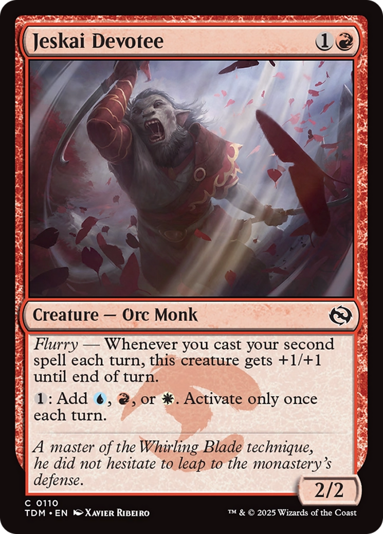 Jeskai Devotee - Foil
