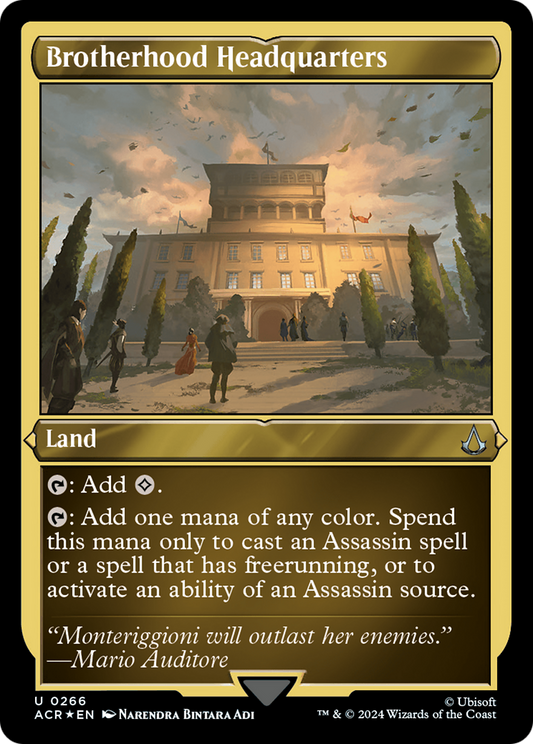 Brotherhood Headquarters (0266) - Foil Etched