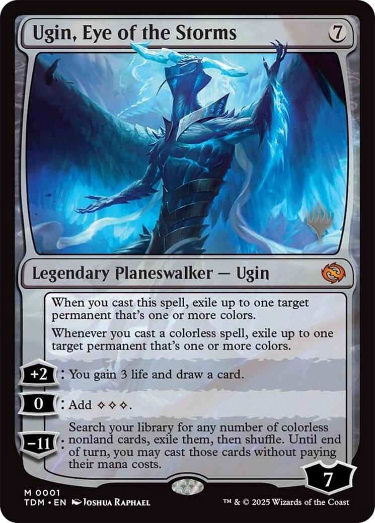 Ugin, Eye of the Storms (0001) (Promo Pack) (PTDM)
