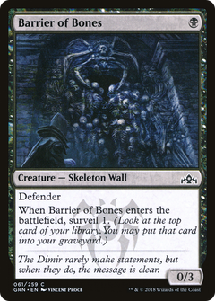 Barrier of Bones - Foil