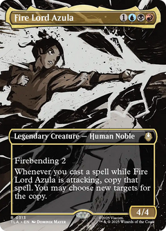 Fire Lord Azula (0313) (Borderless) - Foil tla
