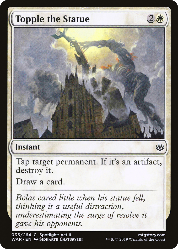 Topple the Statue - Foil