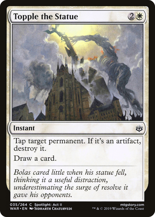 Topple the Statue - Foil