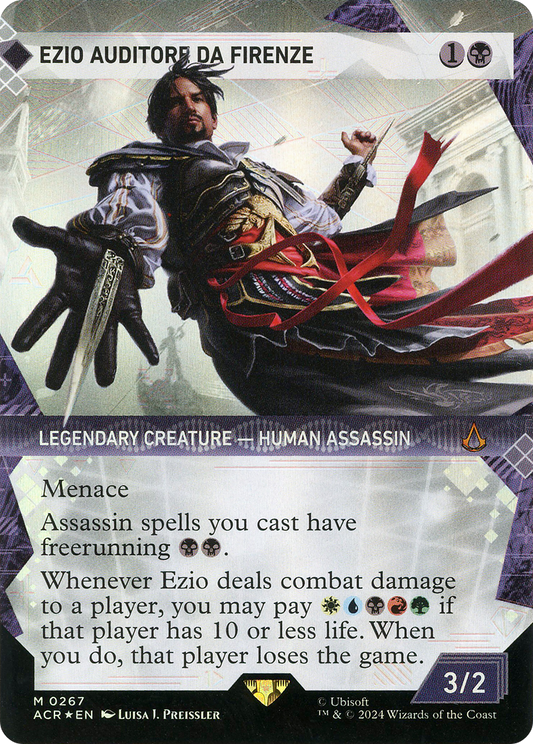 Ezio Auditore da Firenze (0267) (Showcase) - Textured Foil