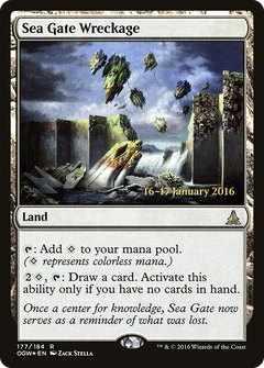 Sea Gate Wreckage (177) (Prerelease) - Foil