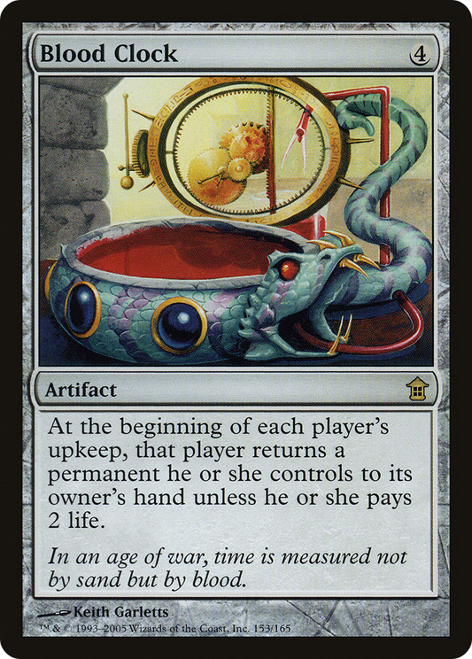 Blood Clock - Foil