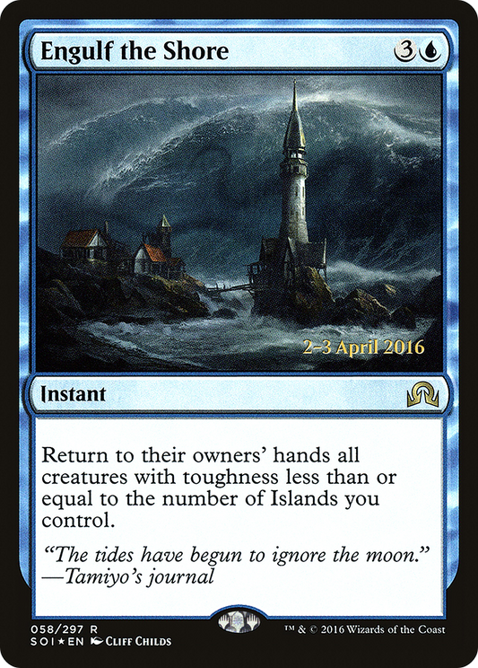 Engulf the Shore (058) (Prerelease) - Foil