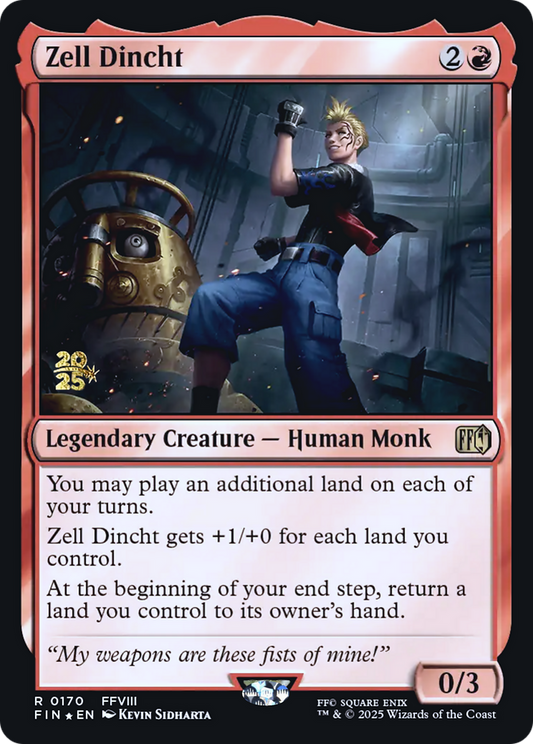 Zell Dincht (0170) (Prerelease) - Foil