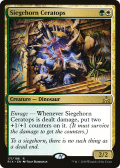 Siegehorn Ceratops (171) (Promo Pack)