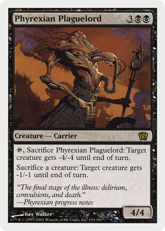 Phyrexian Plaguelord (8th Edition) (Oversized) (Box Topper Promo) (O8TH)