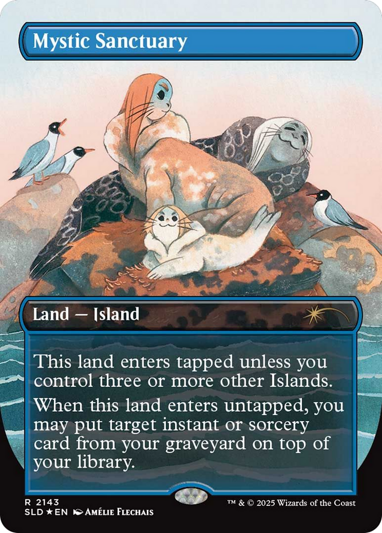 Mystic Sanctuary (2143) (Borderless) - Foil sld